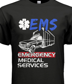 Custom EMS T-Shirts | Create Custom EMT Shirts Online