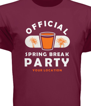Spring Break T-Shirt Design Templates | Design Online